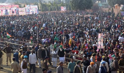 yashpal arya angry in congress rally