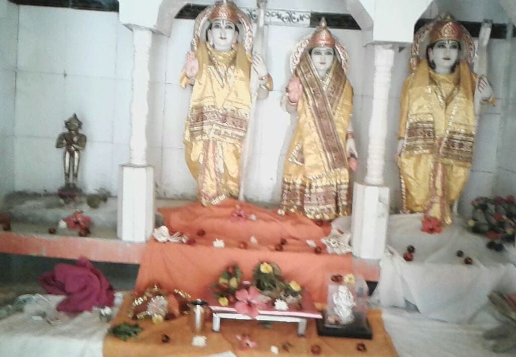 Silver statue stolen from the temple of Lord Krishna