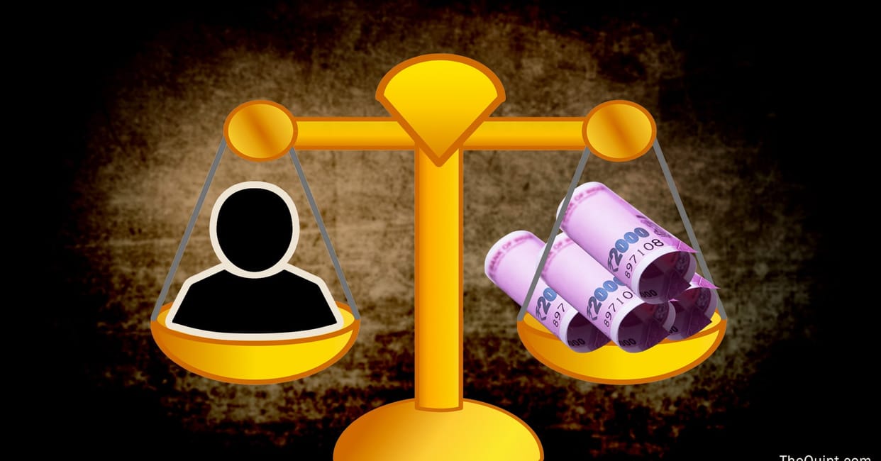 ten village horrified to get rs two thousand
