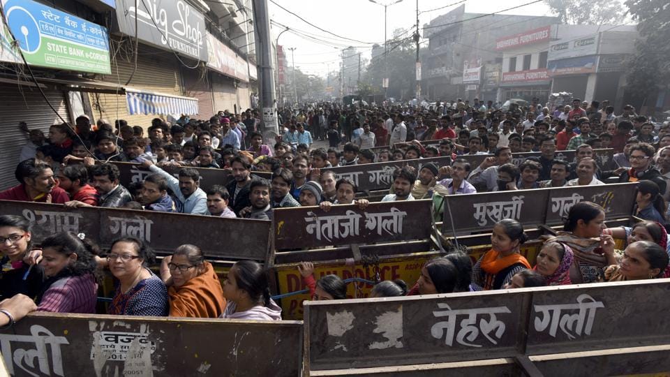 cash crisis after note ban 