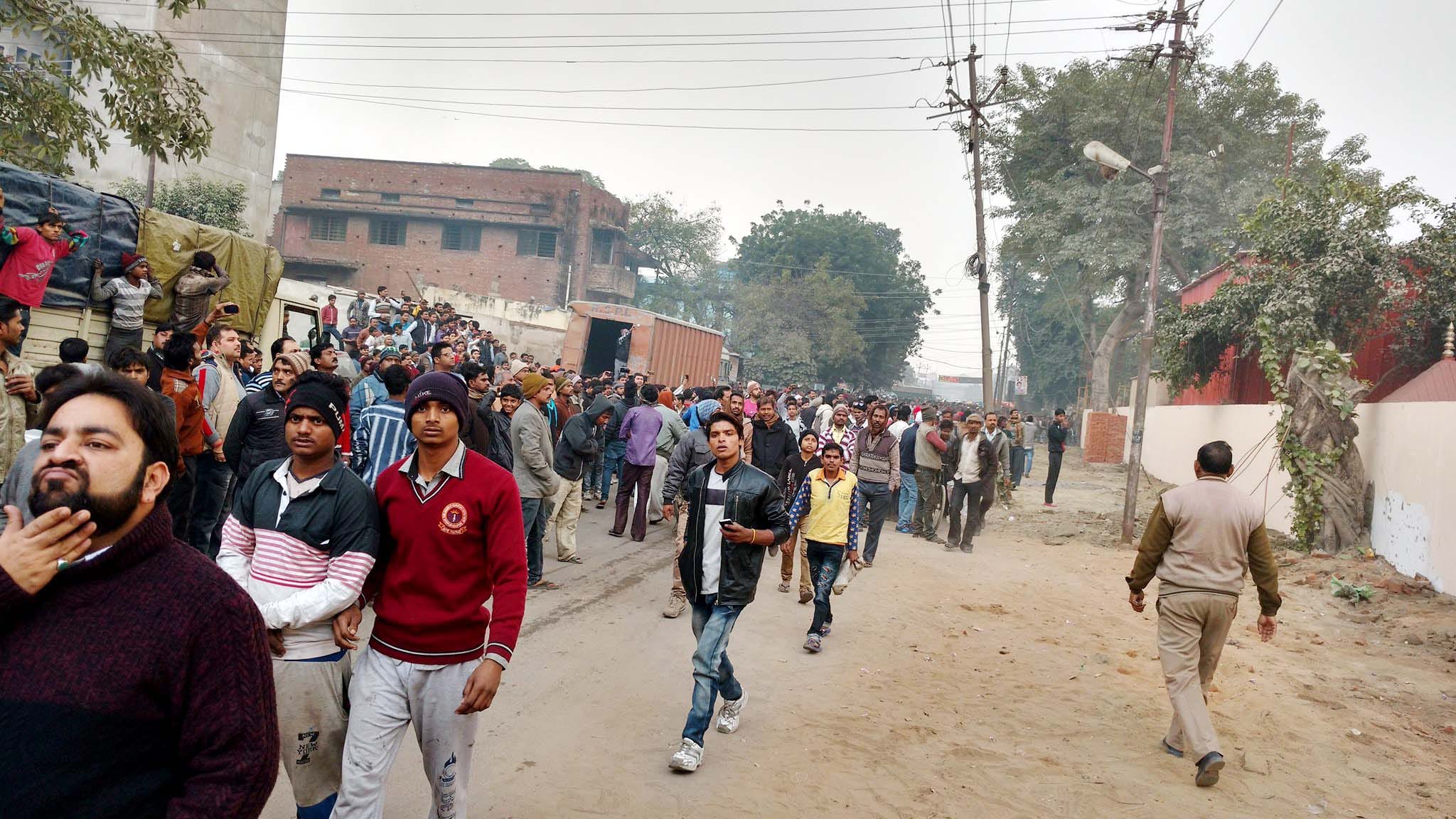 destroying millions great party lawn in kanpur