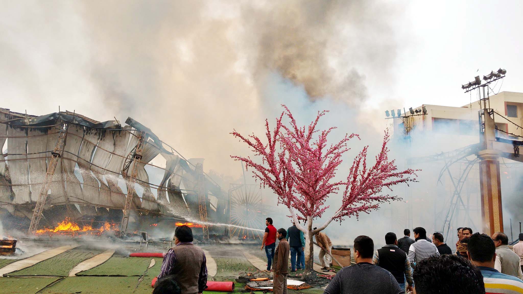 destroying millions great party lawn in kanpur