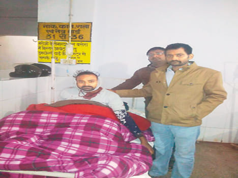 Saraf injured couple jewelery looted