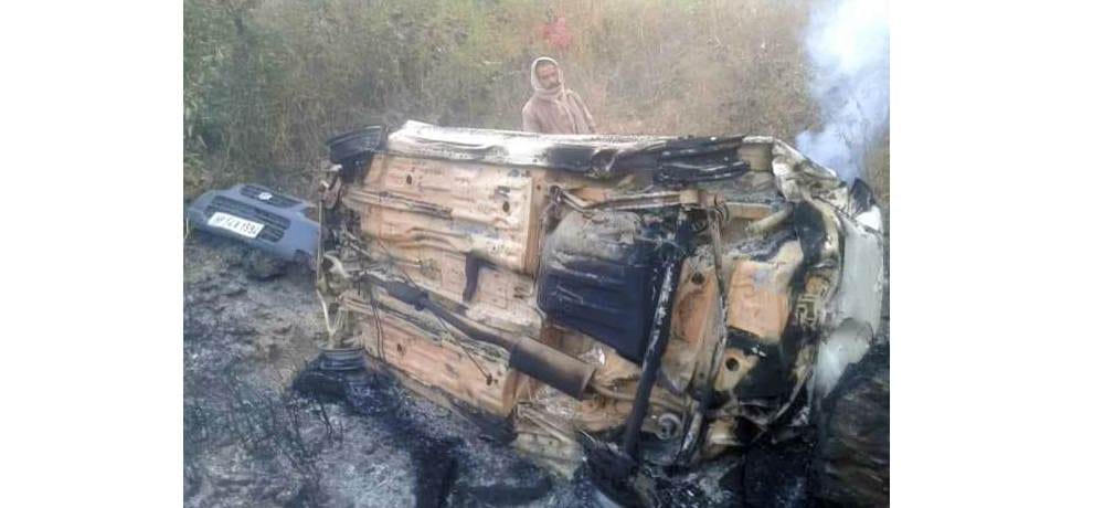 Shamrod School Principal and his wife killed in Car accident at Sirmaur.