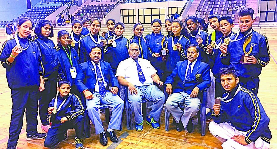 Kratebaj dominated the national championships of Ranikhet A total of 12 medals, including four gold
