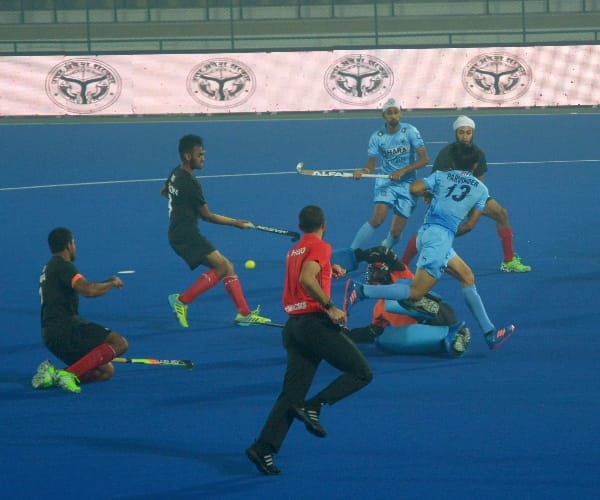 Inaugration of junior hocky world cup in Lucknow.
