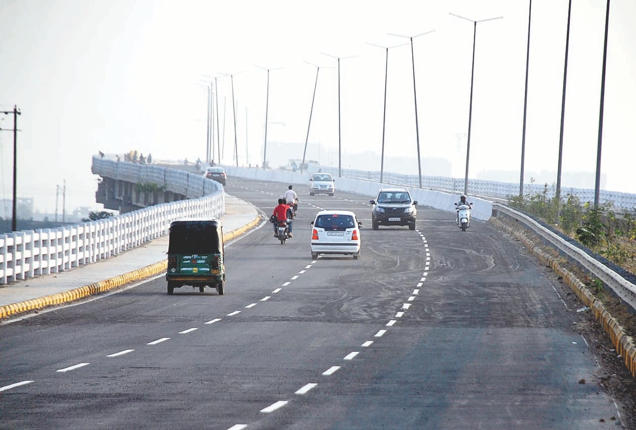 From today on the new link road vehicle fill sprint
