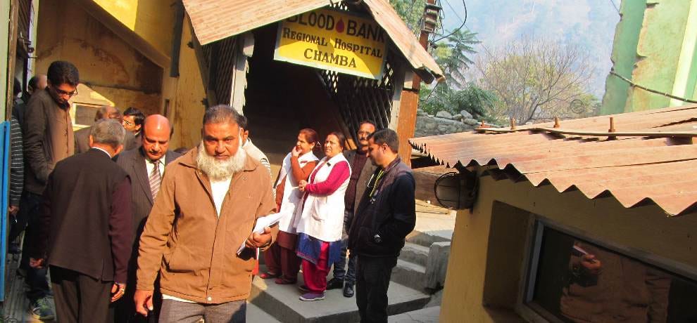 MCI team hits out at chamba hospital administration
