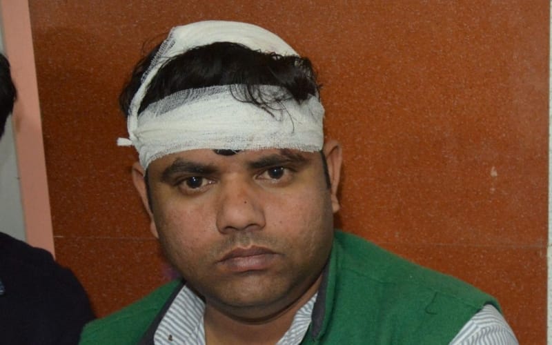 police lathicharge victim atewa group tells about the incident detail