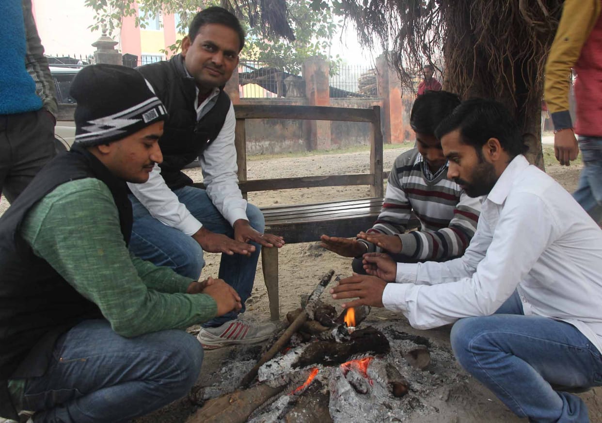 East winds chill the Kanpia, a death