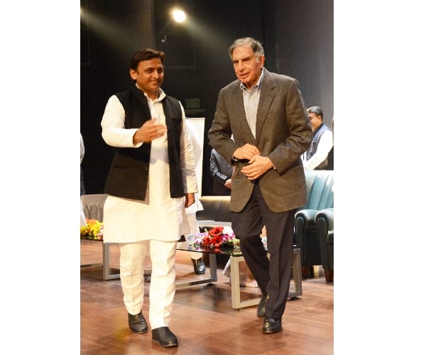 akhilesh yadav and ratan tata starts epos scheme