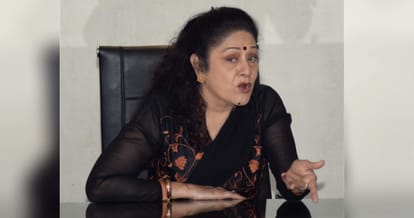 Bombey to goa fame actress Aruna Irani in chandigarh, special talk