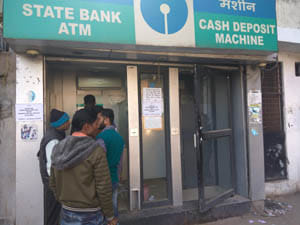 Bank happy, ATM's cry