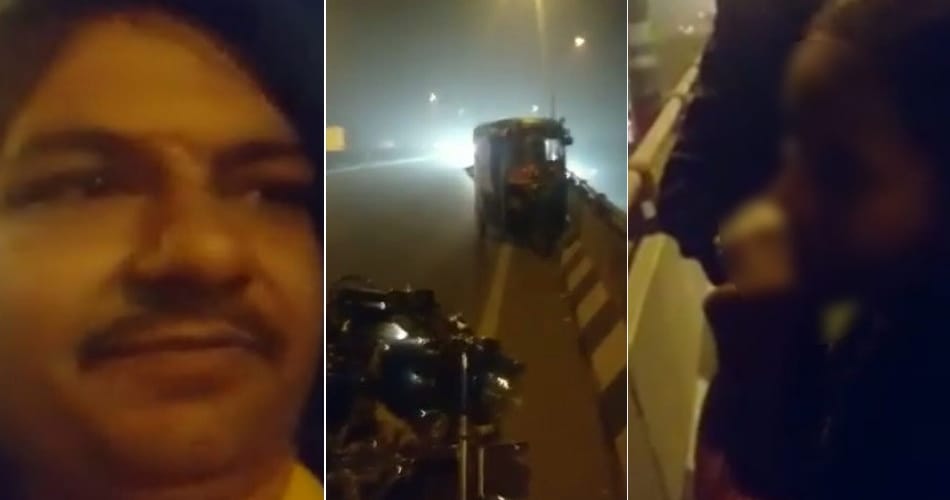auto driver try to rape girl at panipat flyover, be aware to sit in or hire auto