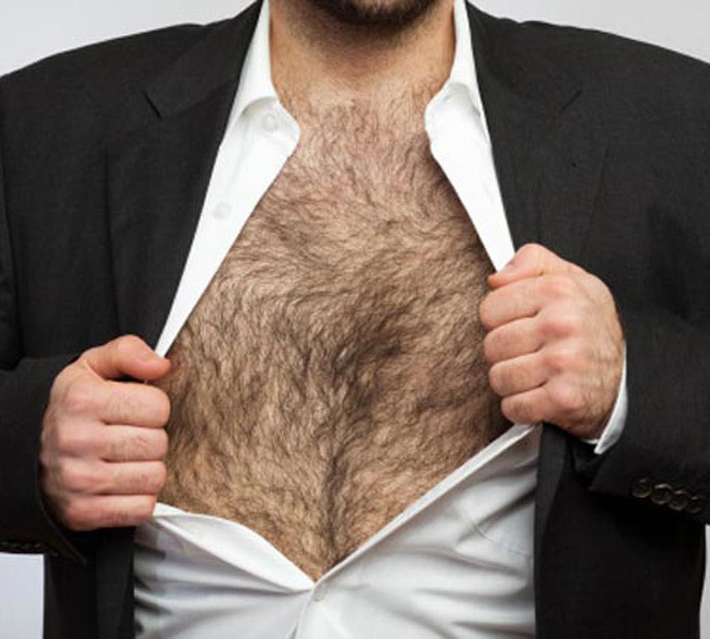 волосы на груди у мужчин зависит от фото 66