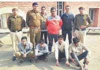 fatehabad, 4 theif arrest, speaical police team captured,  fatehabad,  harayana