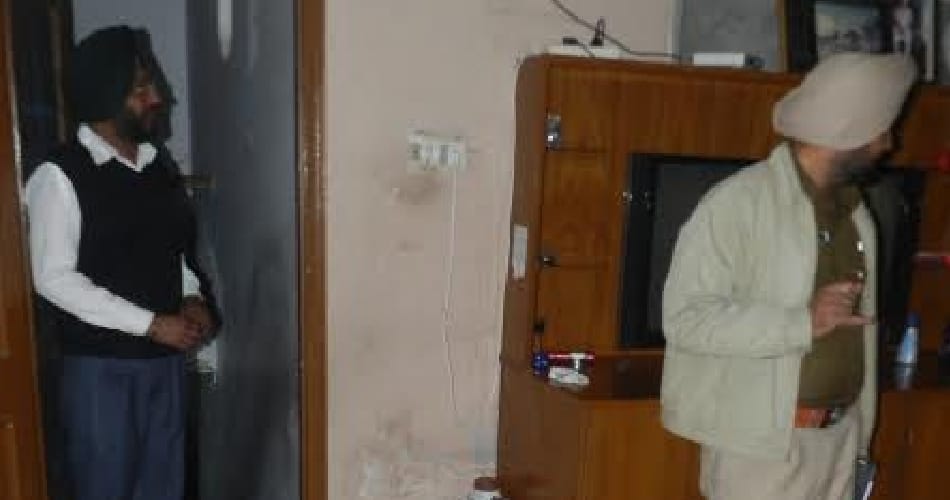 double murder, lawyer mother and wife killed in house at fatehgarh sahib of punjab
