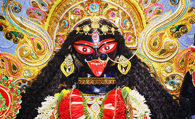 amazing kali mata in temple