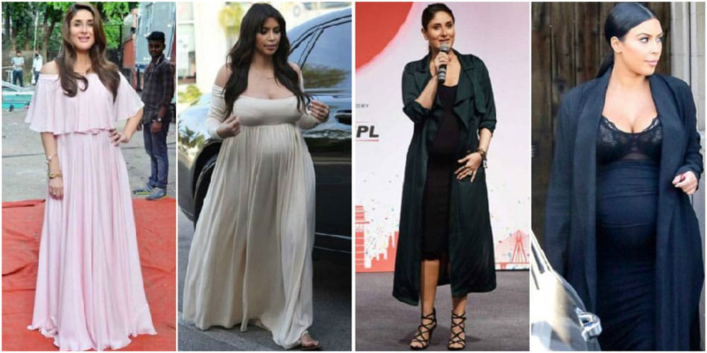 Kareena Kapoor's pregnancy outfits are heavily inspired by Kim Kardashian