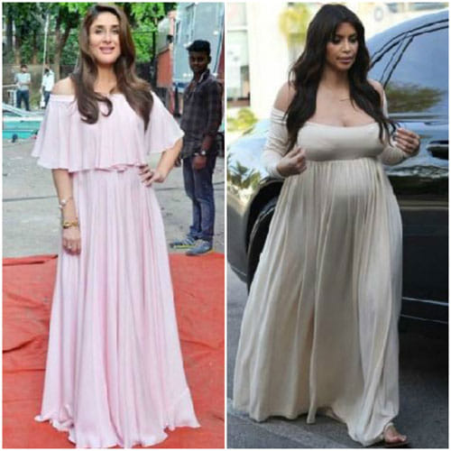 Kareena Kapoor's pregnancy outfits are heavily inspired by Kim Kardashian