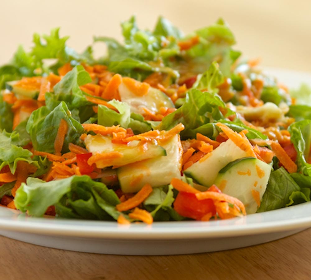 be careful salad can make you fat