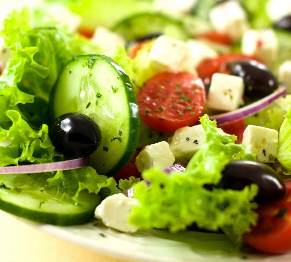be careful salad can make you fat