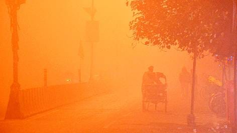 Fog increased melting temperatures, rolled
