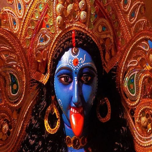 amazing kali mata in temple