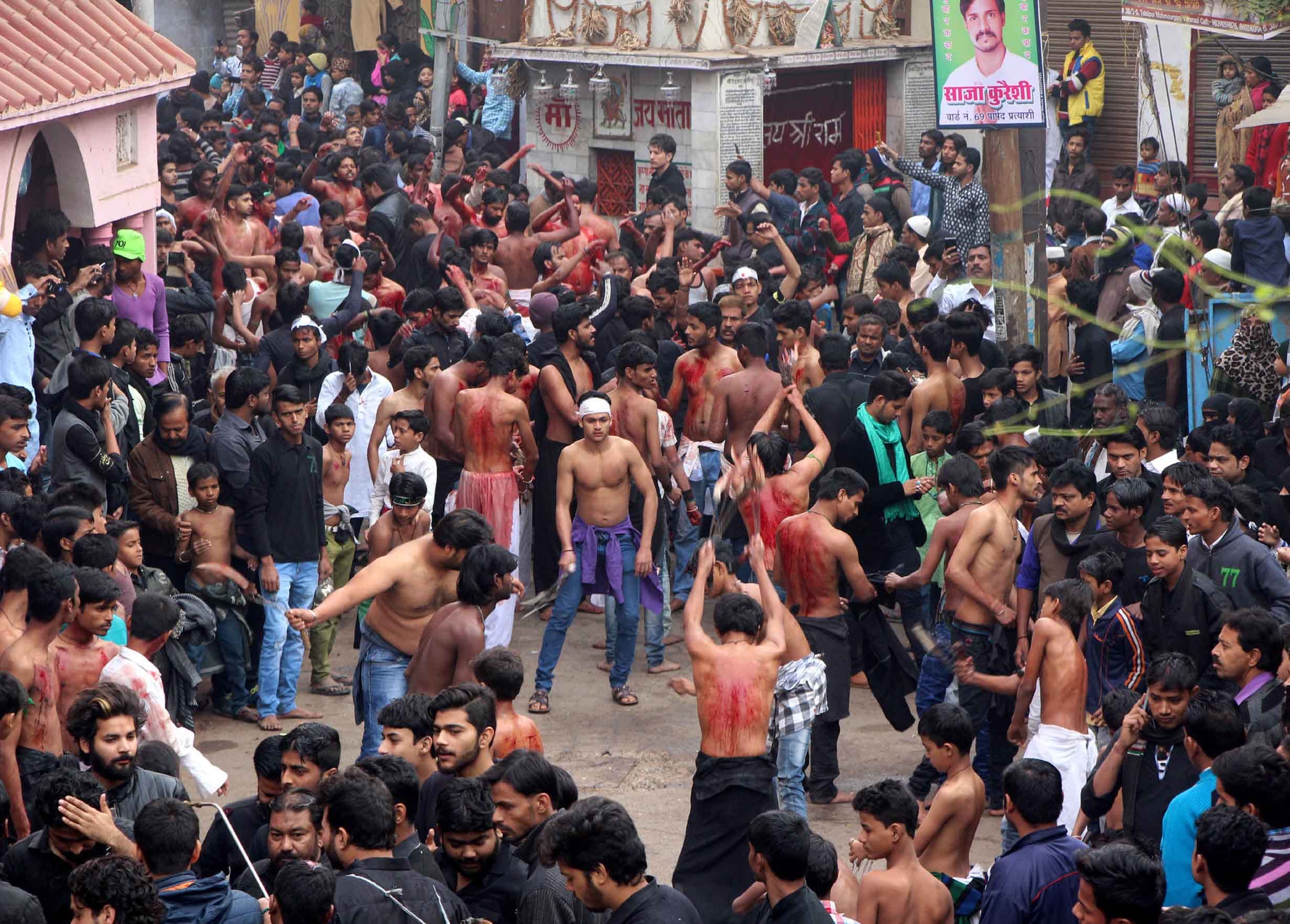 last procession march of gam e hussain with respect