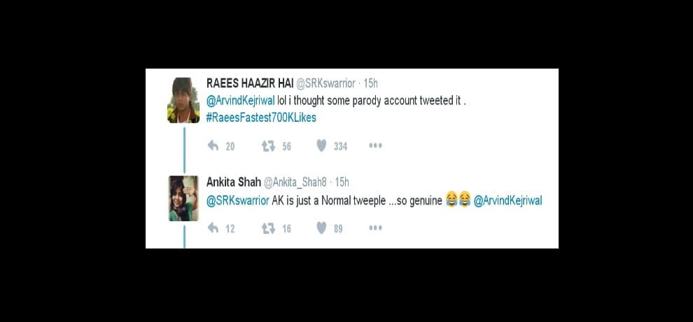 kejriwal tweets and says winter are here mufler is out take care