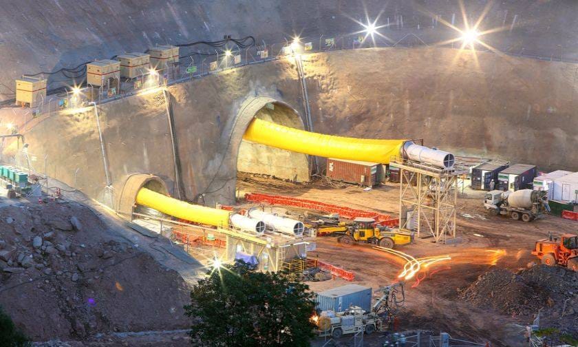 asia's longest highway tunnel