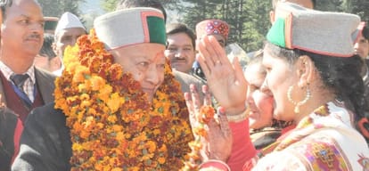 cm virbhadra singh follow the tradition of king