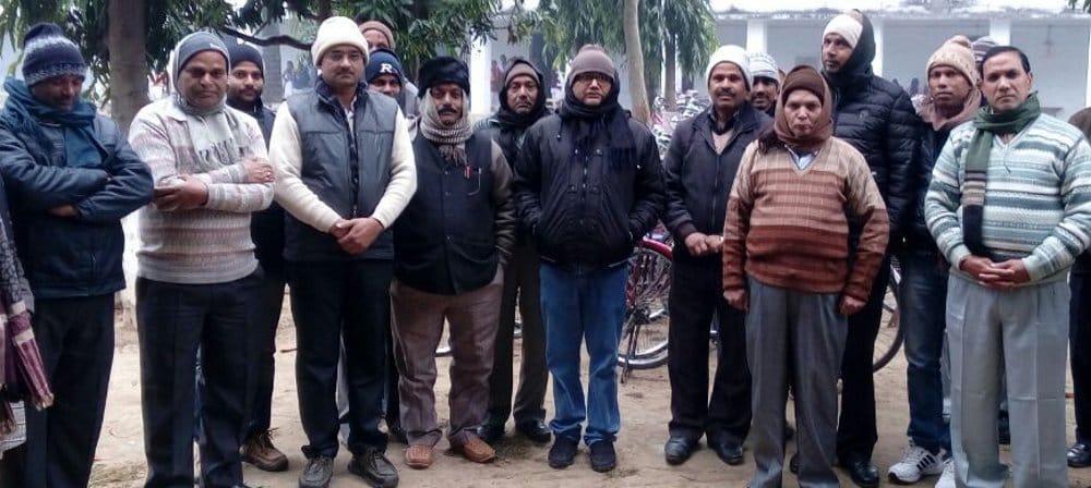 agitation over teacher's death