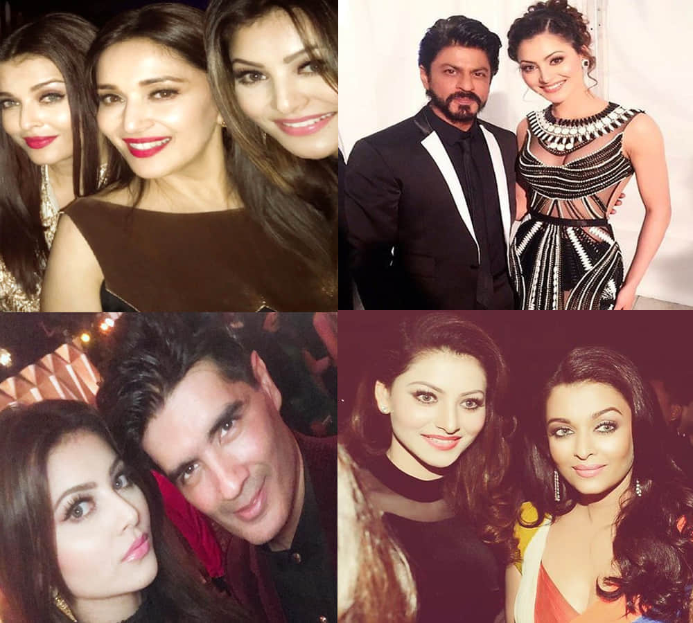 This actress is gate crashing parties
