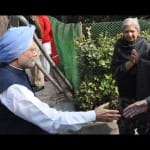 दोस्त से मिलने पहुंचे मनमोहन सिंह