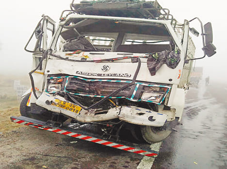 Three injured, including the driver of the truck and DCM clash