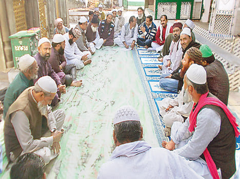 Peace committee meeting the issue of cleaning shadow