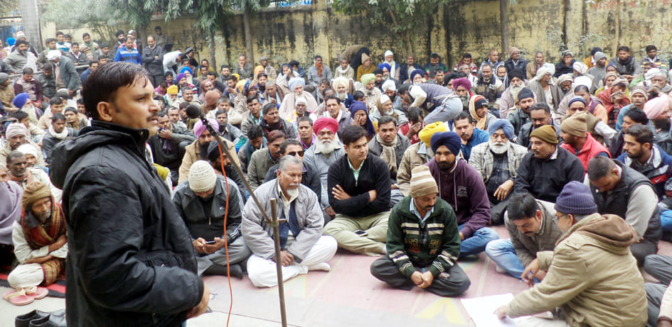 Farmers took Mahapanchayat The decision to close indent