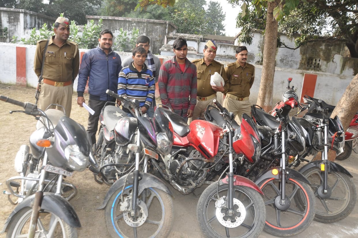 Two theives are arrested, eight cases opened