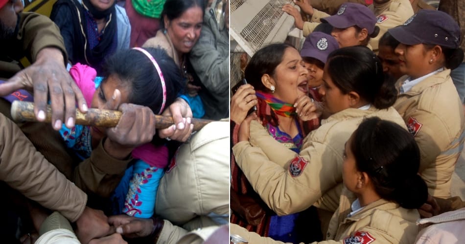 Bathinda-Mansa, teachers blocked the highway, police lathicharge