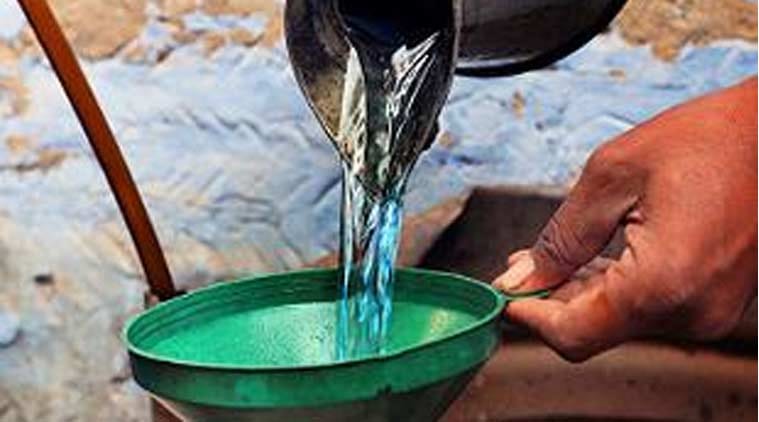 mother-daughter wet kerosene reached at station 