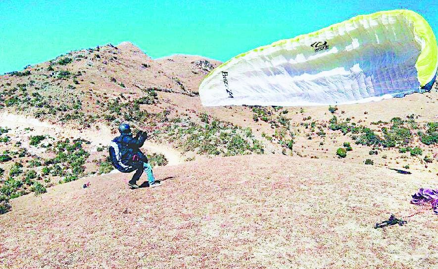 Paragliding at the age of sixty