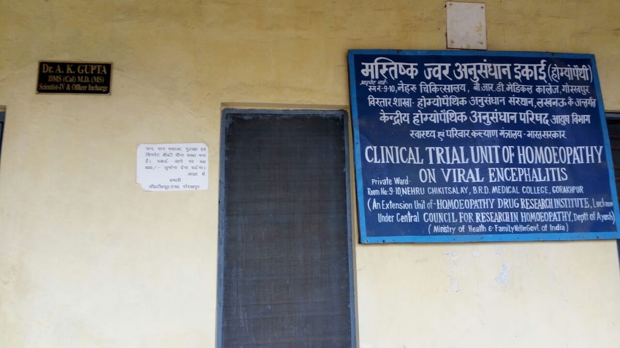 Research of Encephalytis by Homeopath