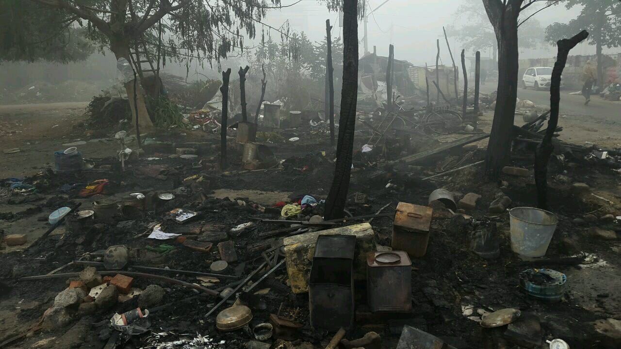 four family members died in fire accident
