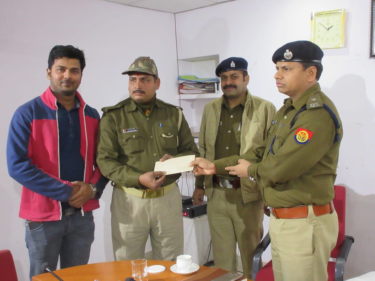 Homeguard honoured for his honesty