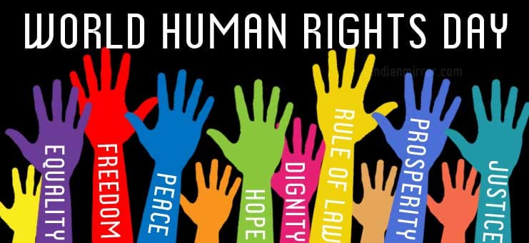 world humans right day: The situation of human rights in India