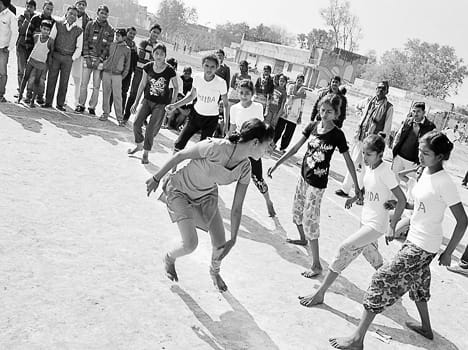 Shown own race, kabaddi Amazing