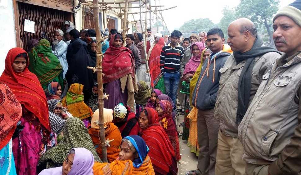 Angry people who took to the road, put jam