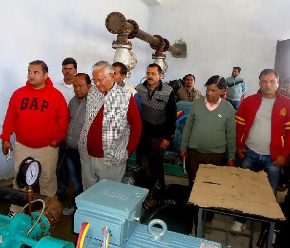 Kunjwal took stock of drinking water scheme