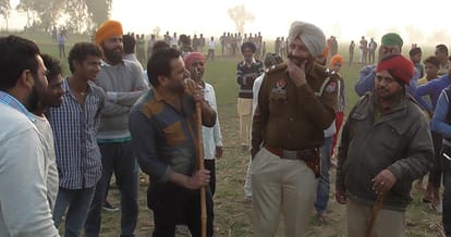 leopard attack on people working in farms at tarantaran of punjab